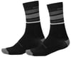 Endura BaaBaa Merino Stripe Sock (Matte Black) (L/XL)